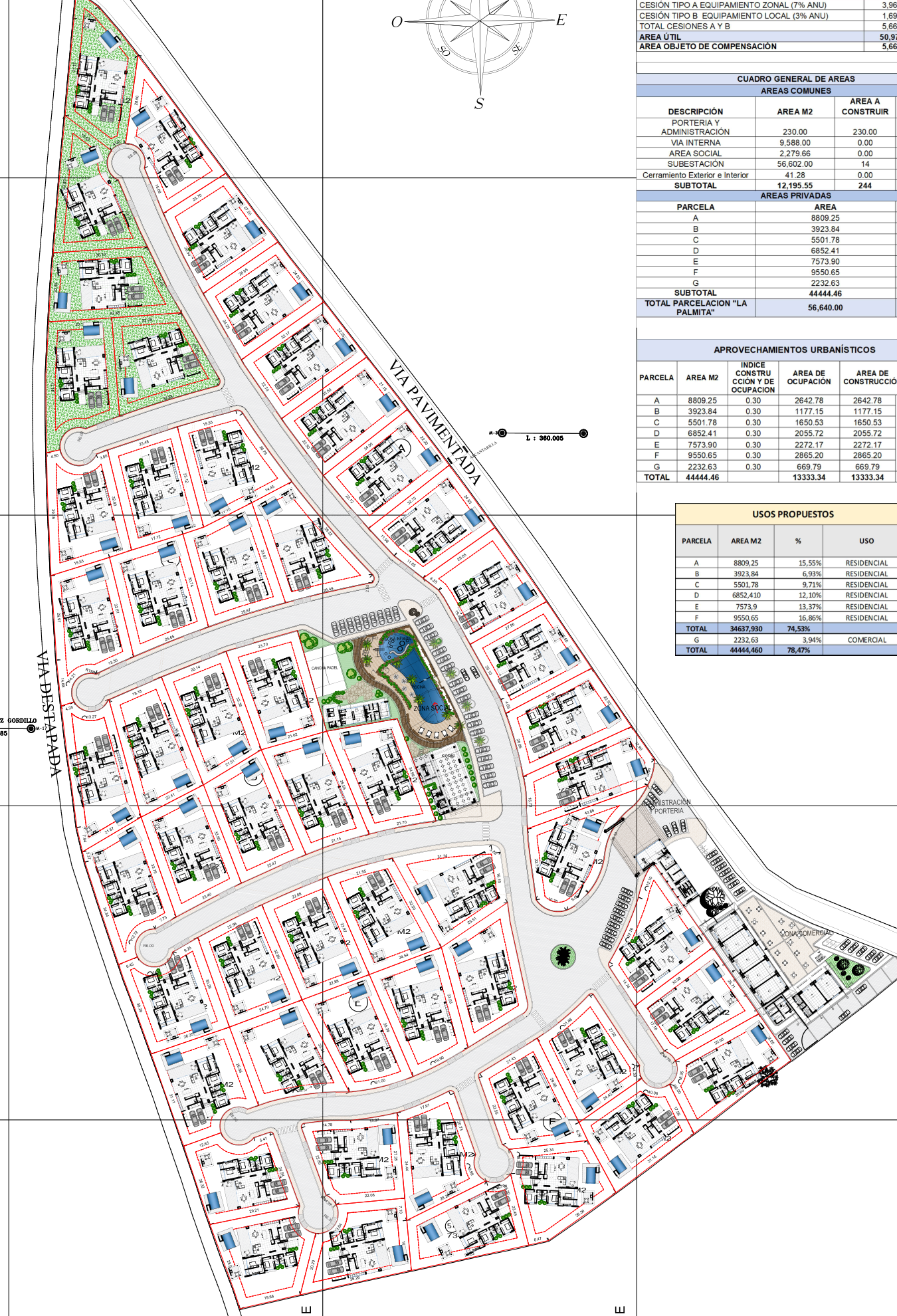 Plano A-1 de referencia de Salinas, julio de 2021
